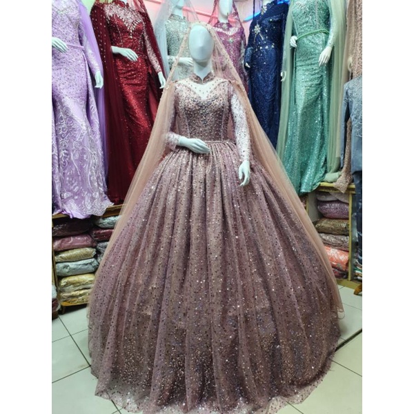 KEBAYA PENGANTIN / KEBAYA RESEPSI / KEBAYA WISUDA / GAUN PENGANTIN / GAUN PESTA / KEBAYA