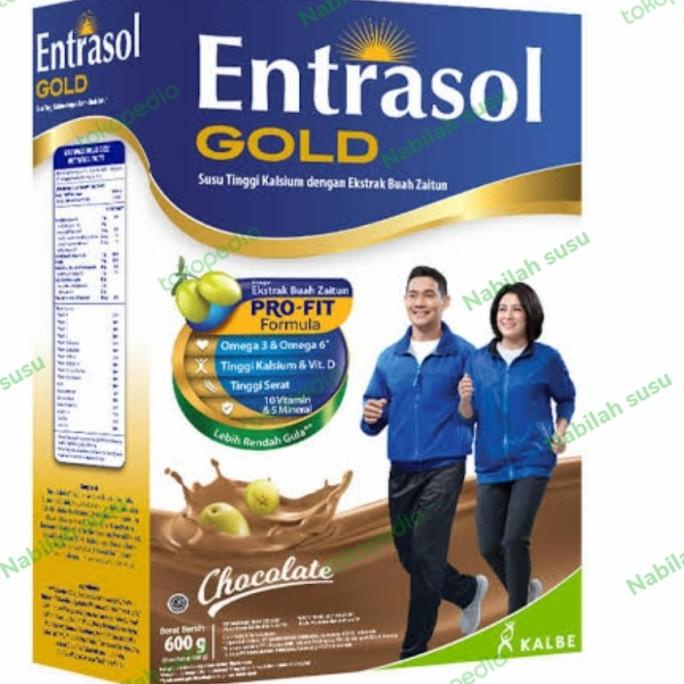 

[ COD ] entrasol gold coklat 600 gr