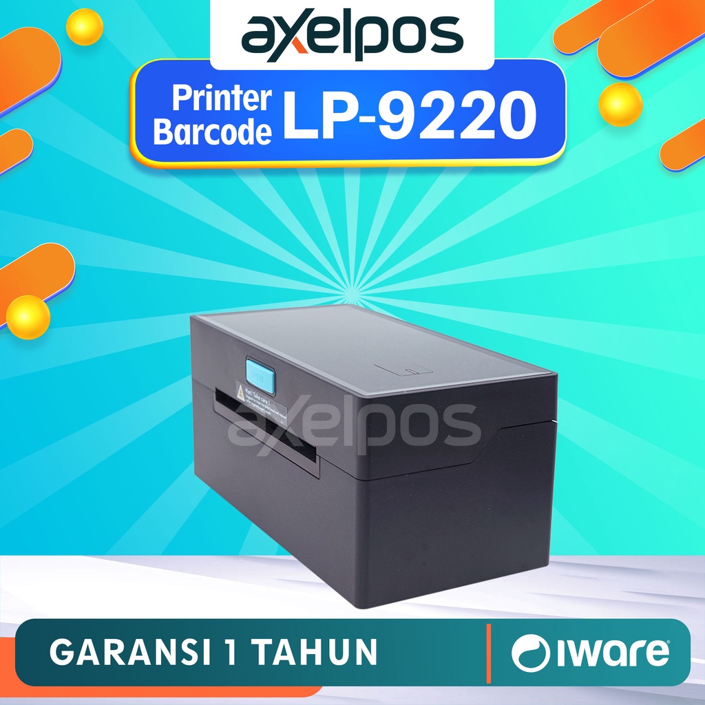 PRINTER THERMAL BARCODE LABEL A6 LP-9220 USB / USB BLUETOOTH