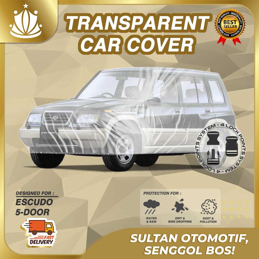 Body Cover Mobil Plastik TEBAL Suzuki Escudo WATERPROOF