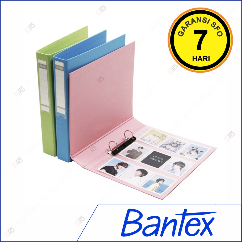 

Binder Ring untuk Album Foto Polaroid Bantex A4 8222 2O