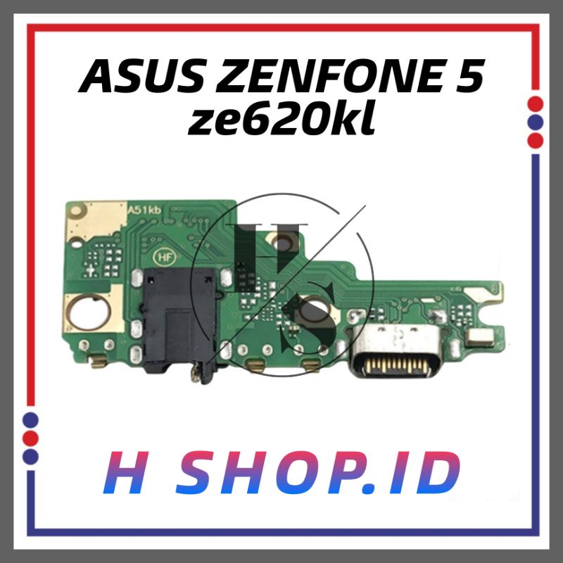 PCB Flexibel Board Konektor Charger Con Papan Cas Asus Zenfone 5 2018 ZE620KL Mic