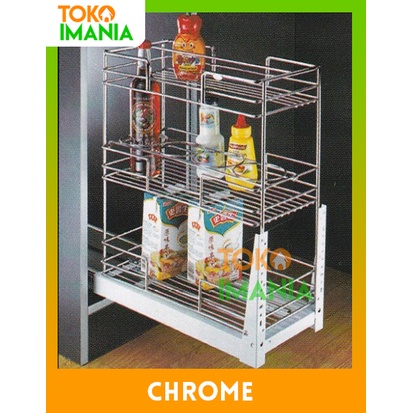 Rak Botol dan Bumbu Serbaguna Tarik Winston OK 23D