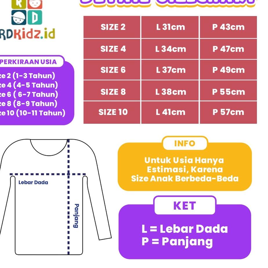 11.11✔️Rdkidzid Setelan Panjang Anak Perempuan / Set Panjang Anak Perempuan / Setelan Panjang Anak C