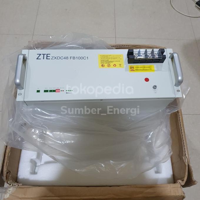 Battery Lifepo4 48V 100Ah ZTE FB100C1 NEW BARU NIB Lithium baterai