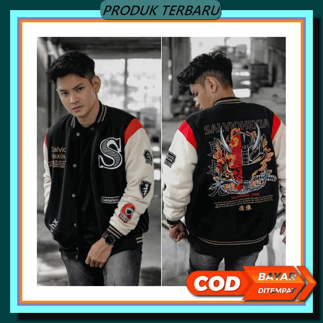 Hoodie Sweater Jaket Varsity Bomber Big Size S M L Xl 2Xl 3Xl 4Xl 5Xl Snsr Terlaris Big Varsity Polo