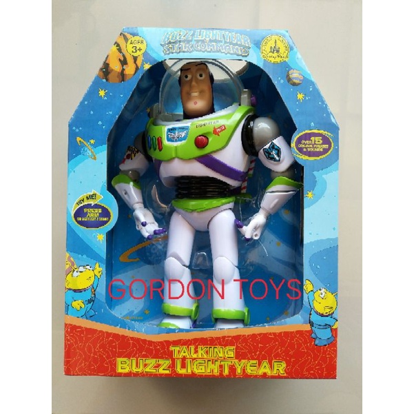 Buzz lightyear talking buzz lightyear toy story original disney store new misb