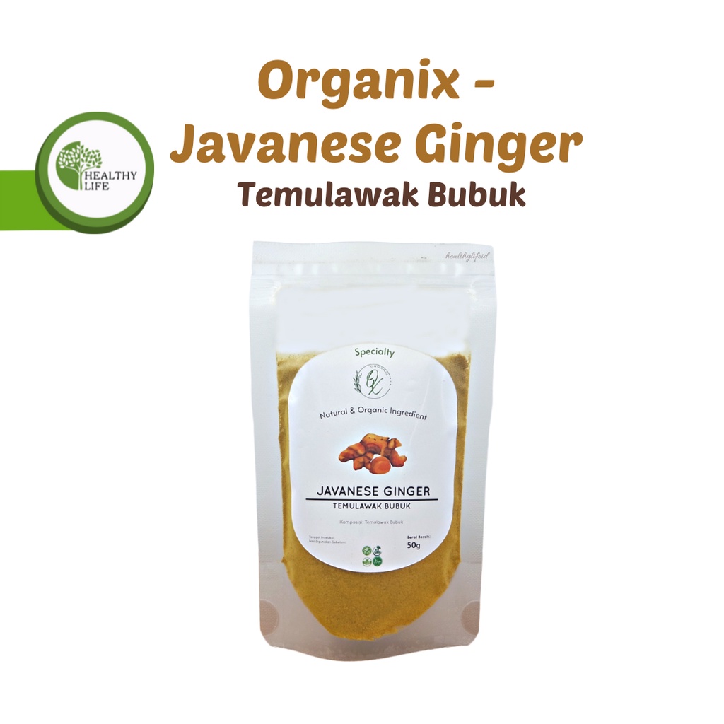 Organix - Javanese Ginger / Temulawak Bubuk 50gr