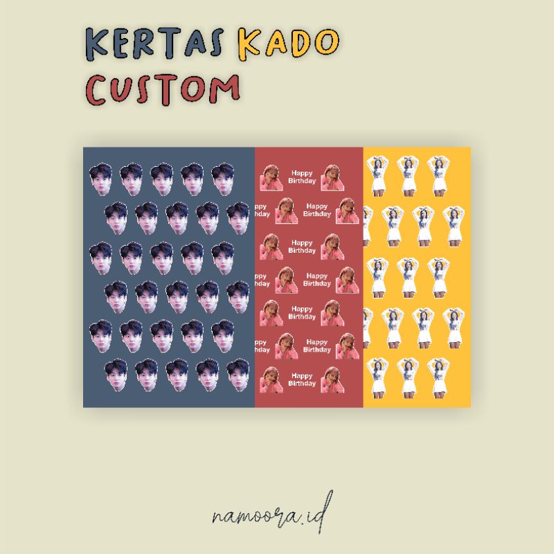 

Kertas Kado Custom