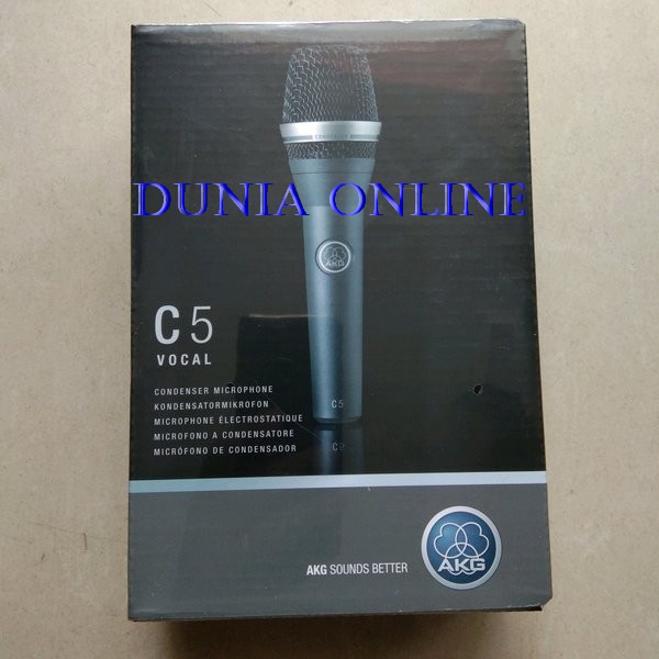 Mic Kabel Condenser AKG C5 Original Cardioid Condensor Vokal