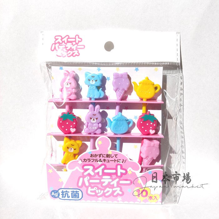Daiso Tusukan Bento Food Pick Sweet Party