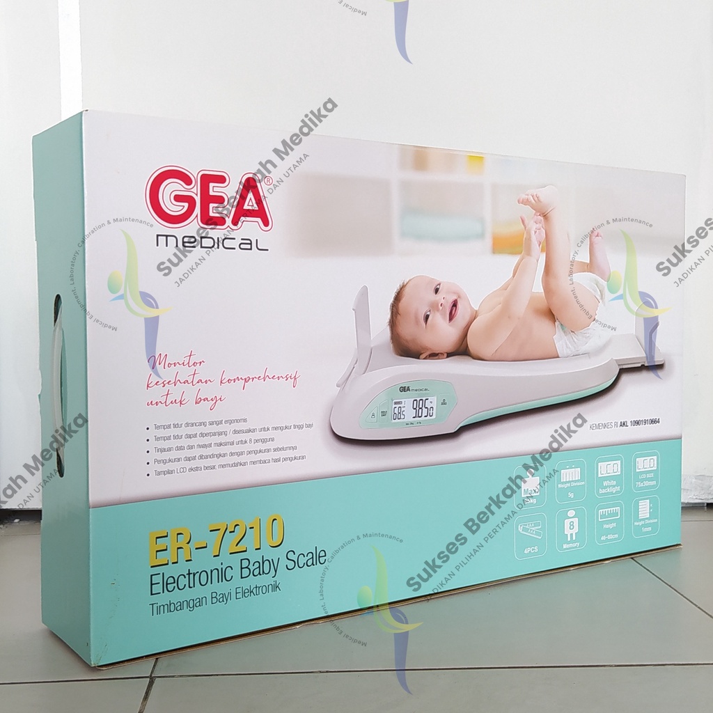 Timbangan Bayi Digital / Electronic Baby Scale GEA Medical ER-7210