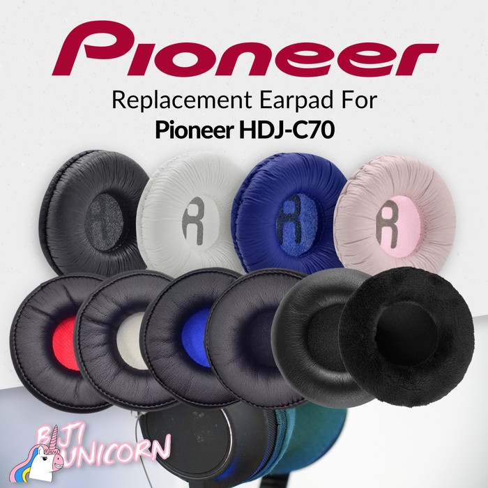 Earpad Earcup Ear Cushion Pioneer HDJ-C70 HDJ C70 HDJC70 Busa Pad Foam