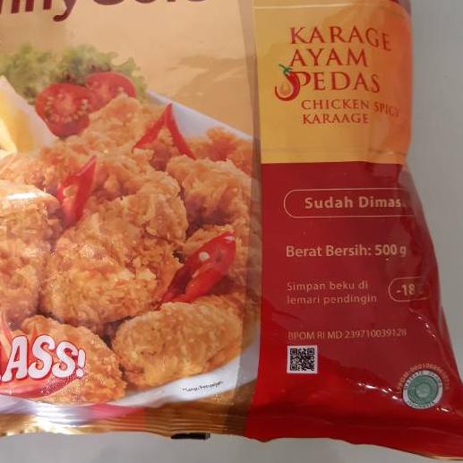 

BAYAR DITEMPAT✔️Sunny Gold karage ayam pedas spicy chicken karage 500gr|SQ9