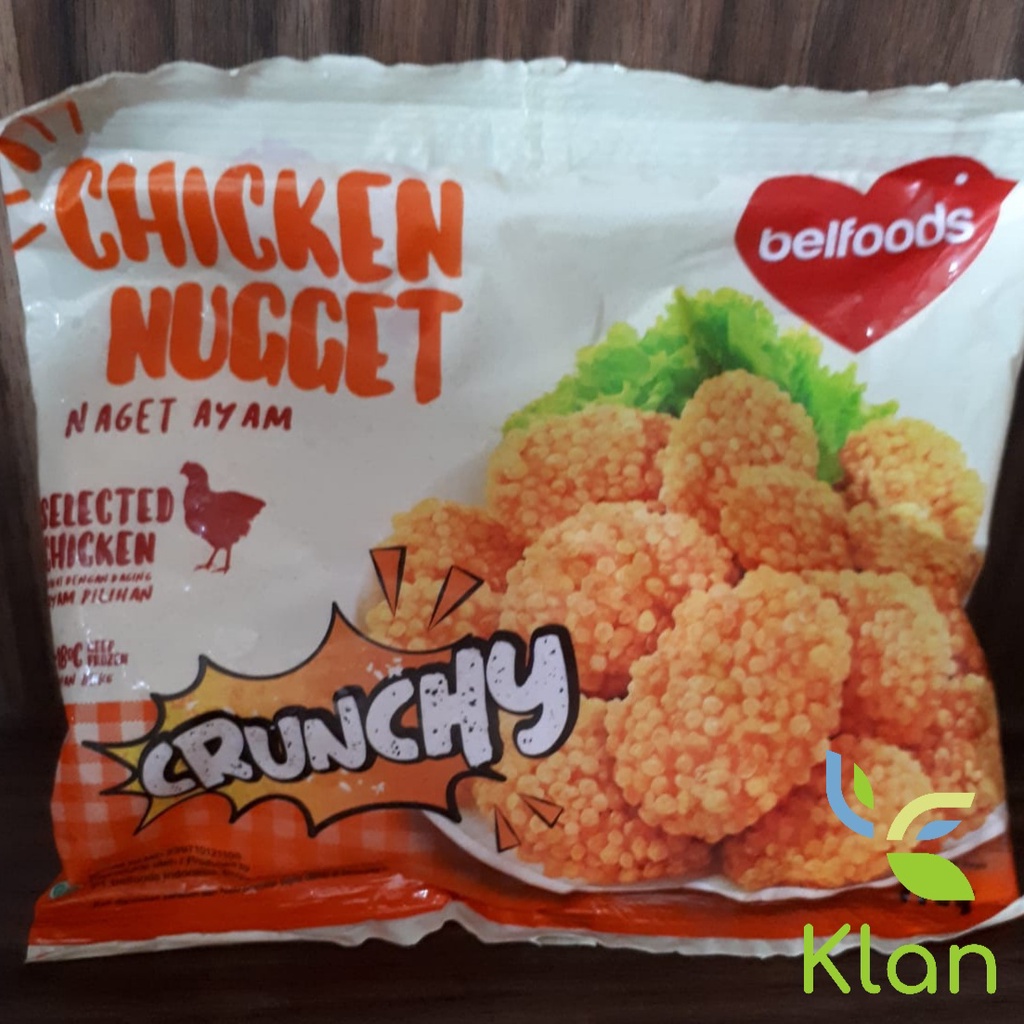 Jual BELFOODS CHICKEN NUGGET CRUNCHY / NAGET CRUNCHY 140G | Shopee ...