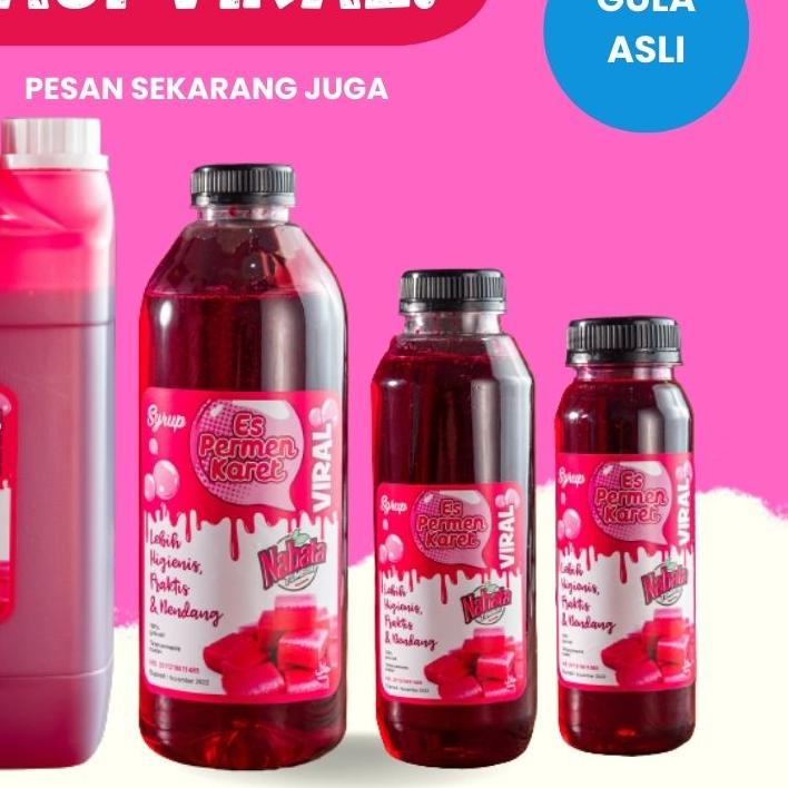 

Sirup Permen Karet Viral Surabaya 1 liter