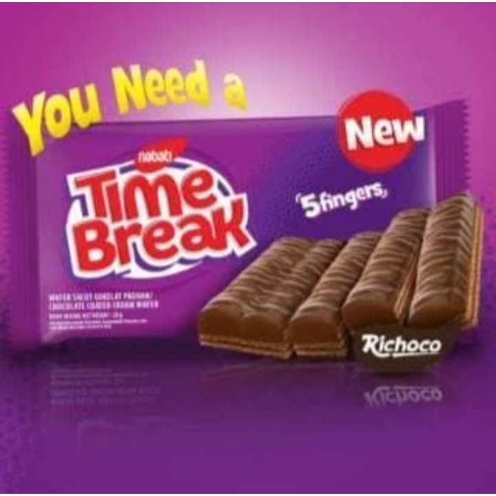 Time Break 5Fingers Richoco | 20 Bks @ 17 g | Nabati