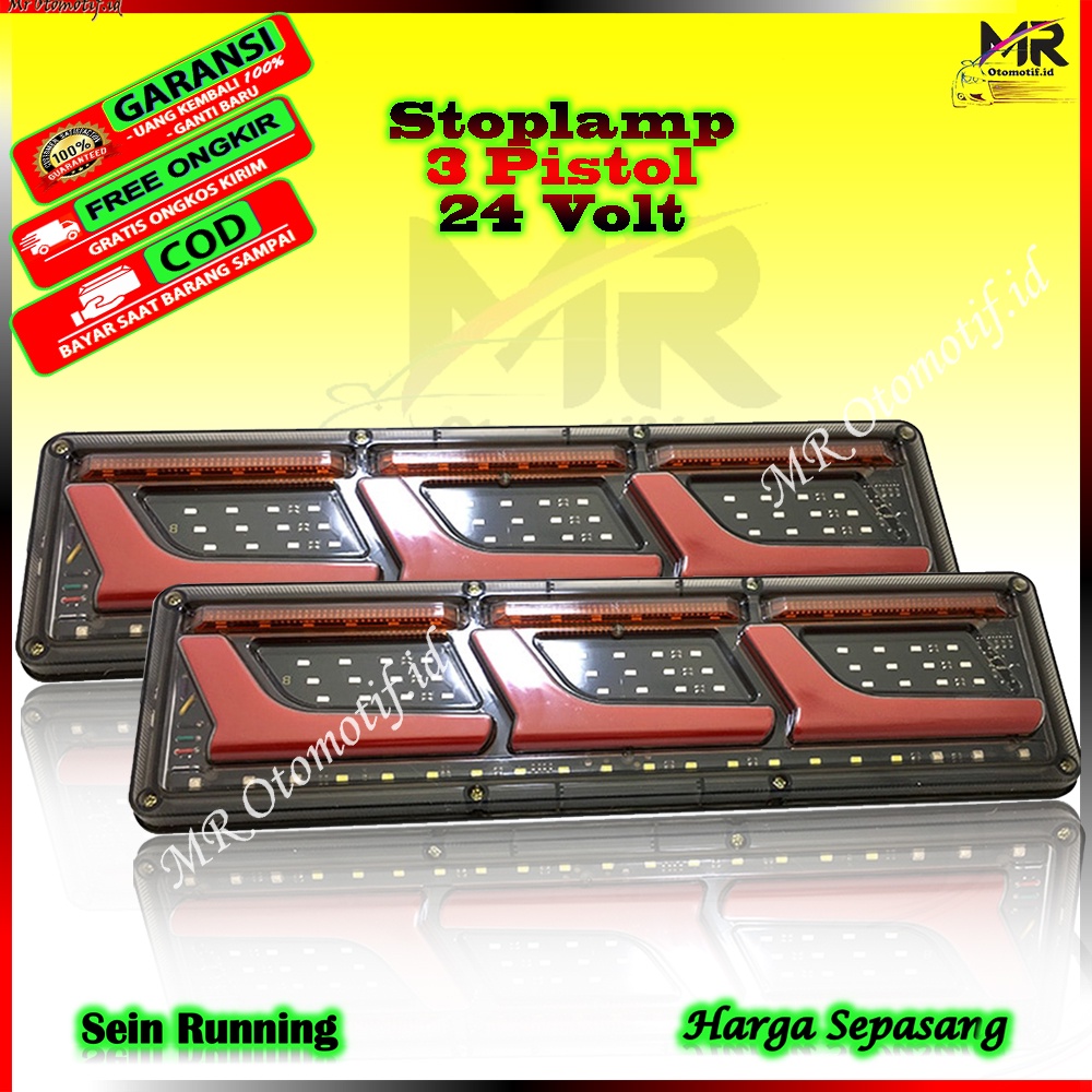 Jual Lampu Variasi Stop Lamp Stoplamp Led Rem Belakang Sein Running