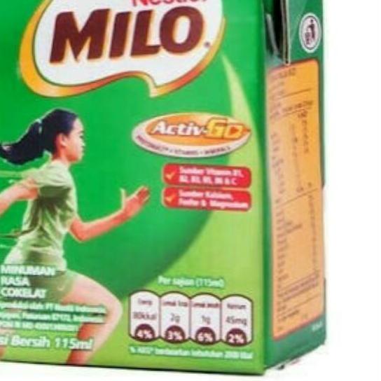 

10.10 Susu Milo Activ Go UHT kemasan 115 ml (isi 36 pcs) !!!