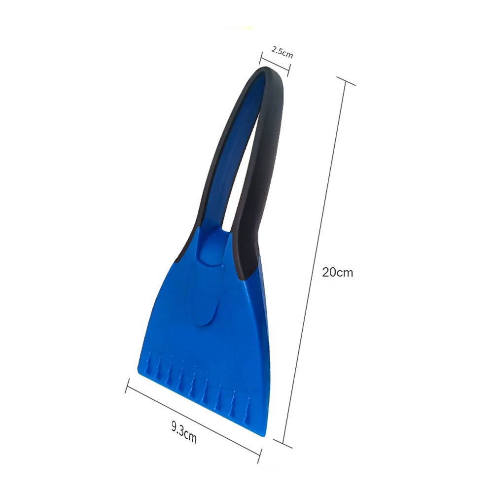 Sekop Pembersih Salju Kaca Depan Mobil Portabel Tahan Lama Untuk Musim Dingin