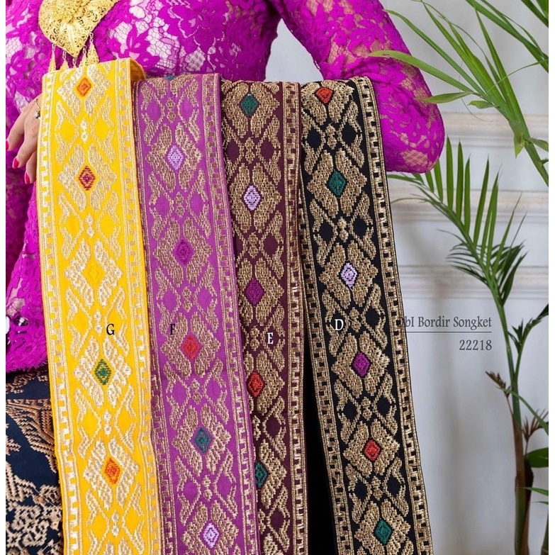 Yukakebaya || obi songket bordir