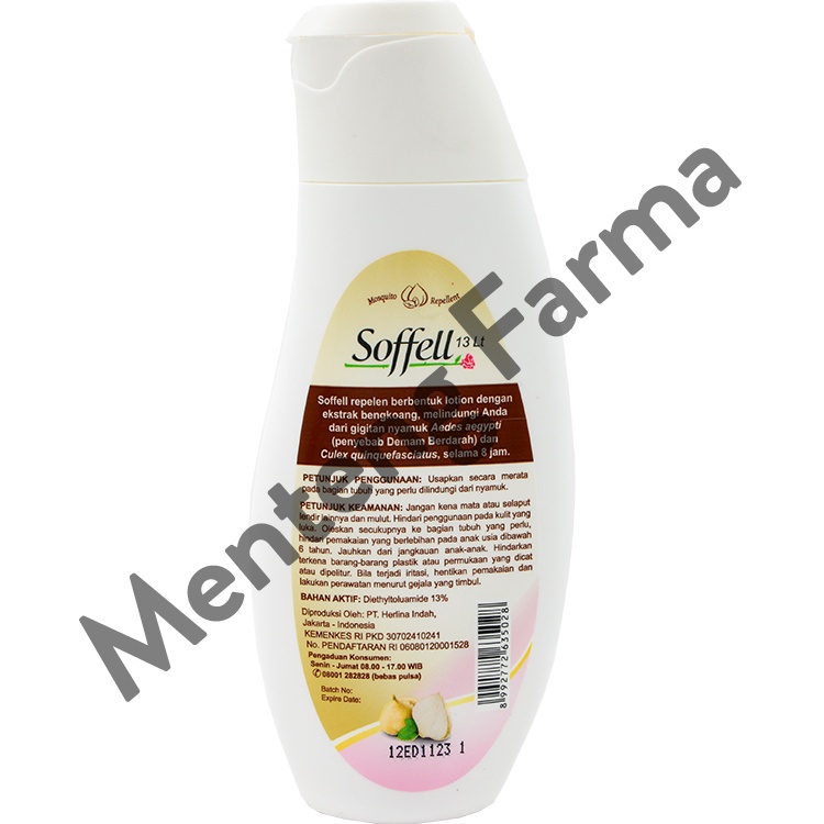 Soffell Lotion Wangi Bengkoang 80 Gr - Lotion Anti Nyamuk