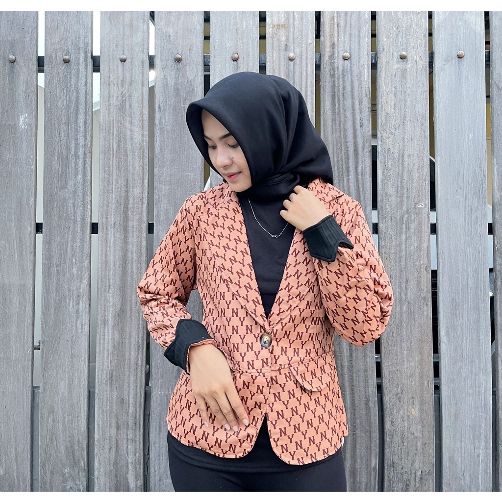 Blazer /BLAZER YN/LV/GC KERAH/READY STOCK/ jaket wanita / blazer premium / BLAZER