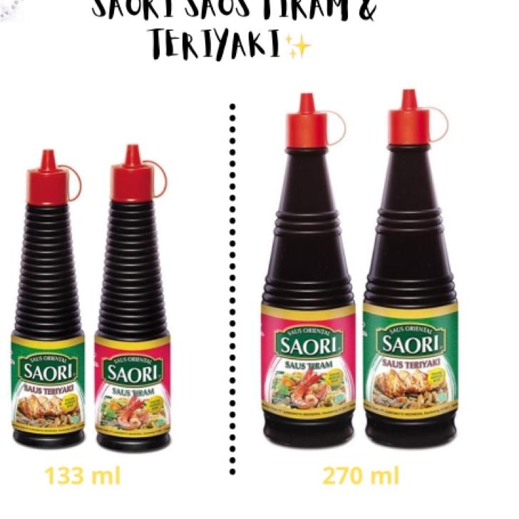 

ㅉ SAORI SAOS TIRAM / SAORI TERIYAKI 270ML TERMURAH 2489 ღ