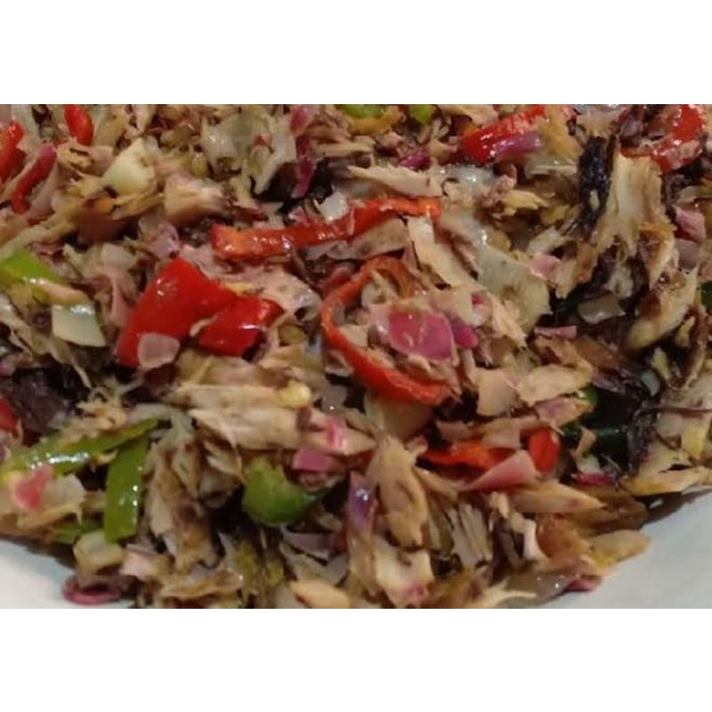 

Ikan tongkol/cakalang kecombrang (bisa vacum)