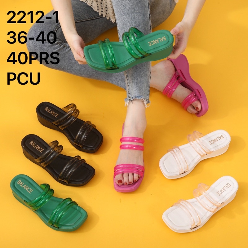 Sendal Heels Jelly XM-2212