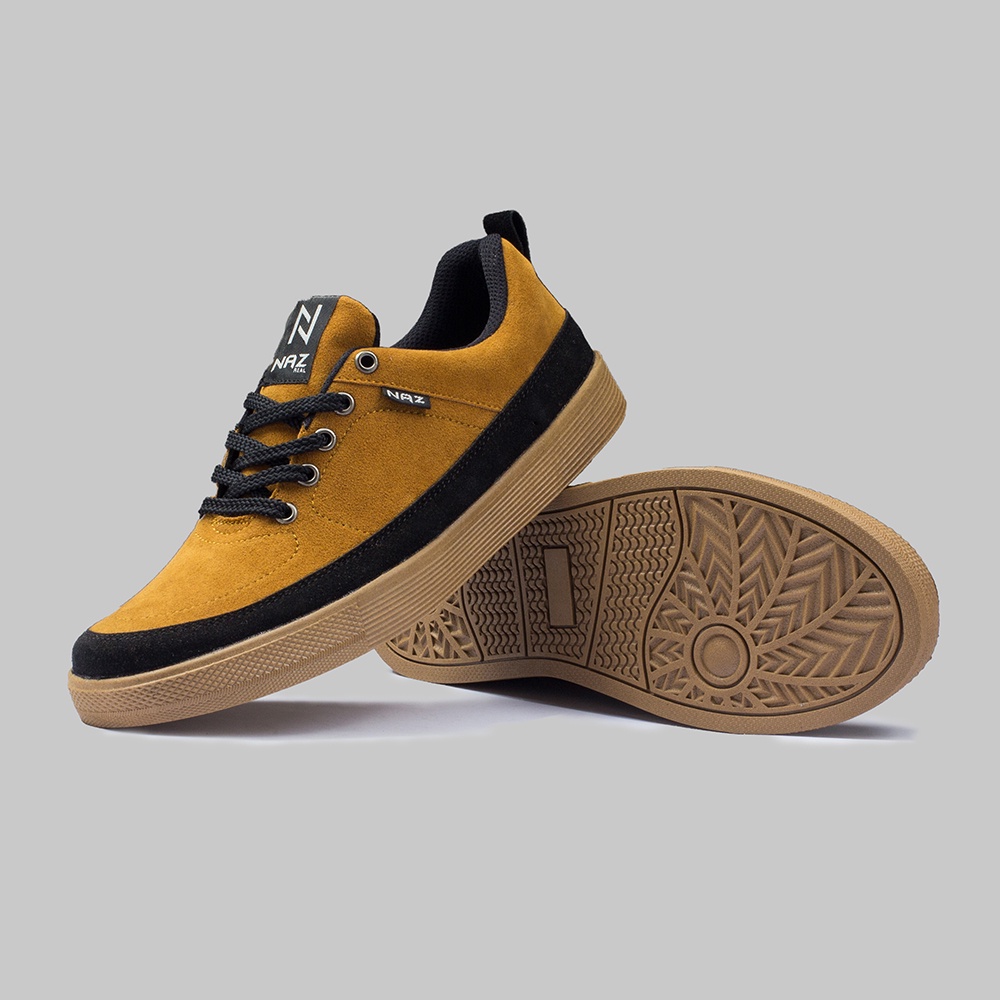 GRANTHAM |ManNeedMe x NAZ| Sepatu Sneakers Pria Casual ORIGINAL