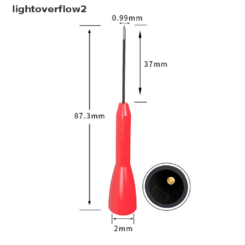 (lightoverflow2) 1 Pasang Pena Multimeter 2mm Sharp