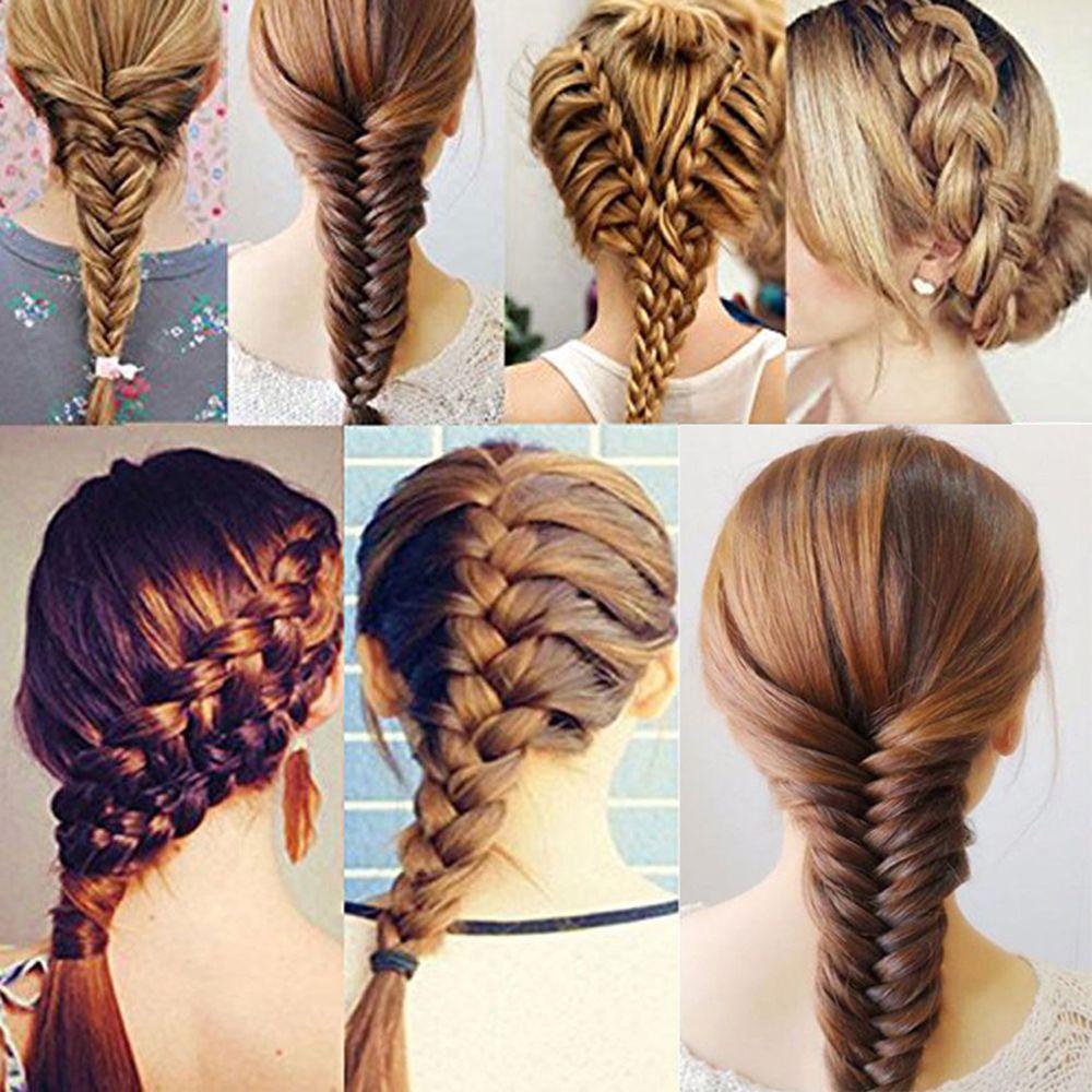 Needway Braiders Wanita DIY Menenun Rambut Artefak French Wave Braid Clip Fishbone Rambut Kepang Hair Braider