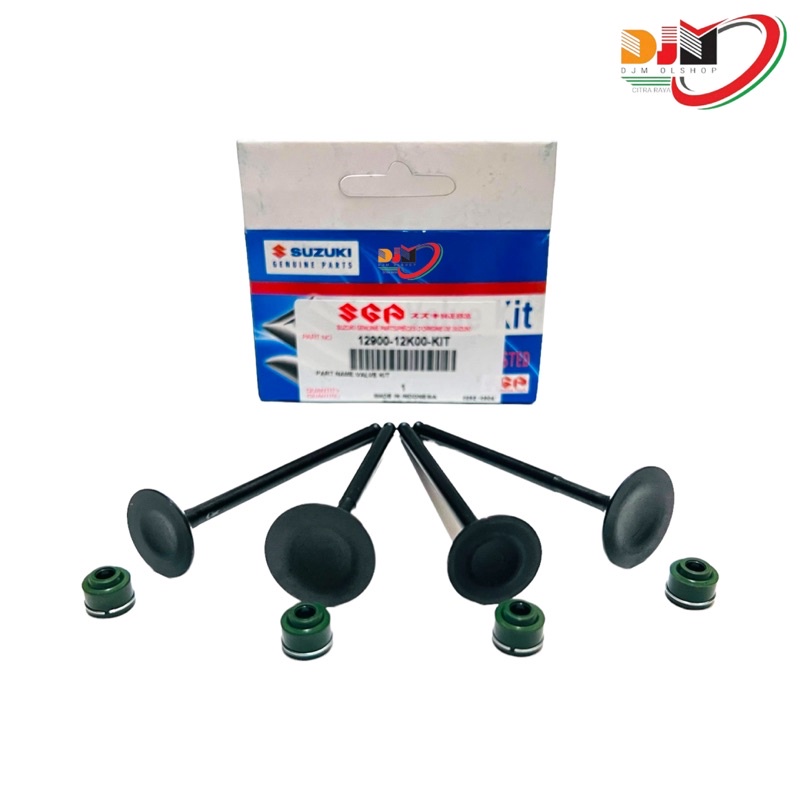 Klep Set Suzuki Gsx 150R Gsx 150S Satria Fu Fi Injeksi Valve Kit Original SGP 12900-12K00-KIT