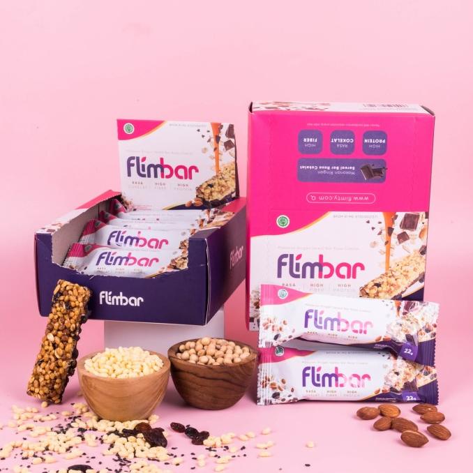 

Flimbar Sereal Bar High Protein Snack Flimty Terlaris
