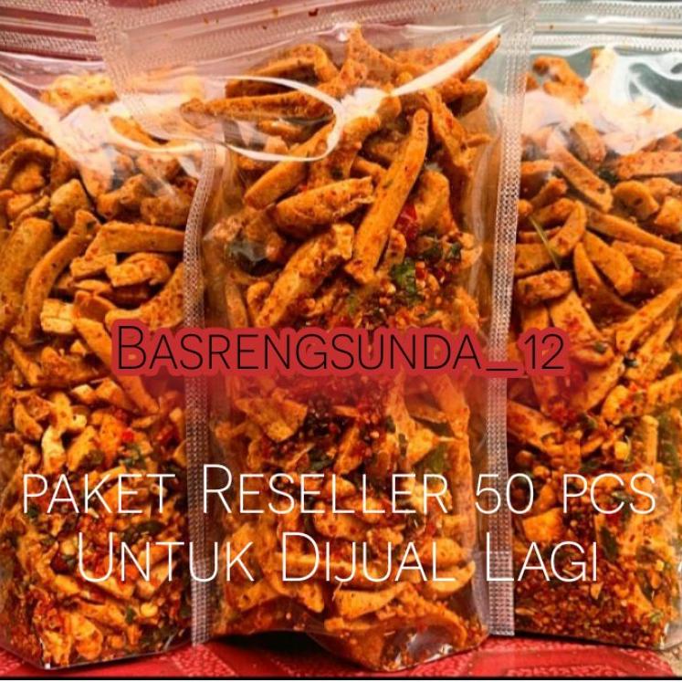 

TRXNn4N8--PAKET RESELLER 50 PCS (MIX Request dicatatan)Basreng pedas Extra Daun Jeruk Kemasan 100 gram (Bisa mix varian)