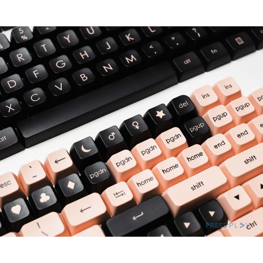 Press Play Neo Hallyu PBT Keycaps 189 set JSA Profile