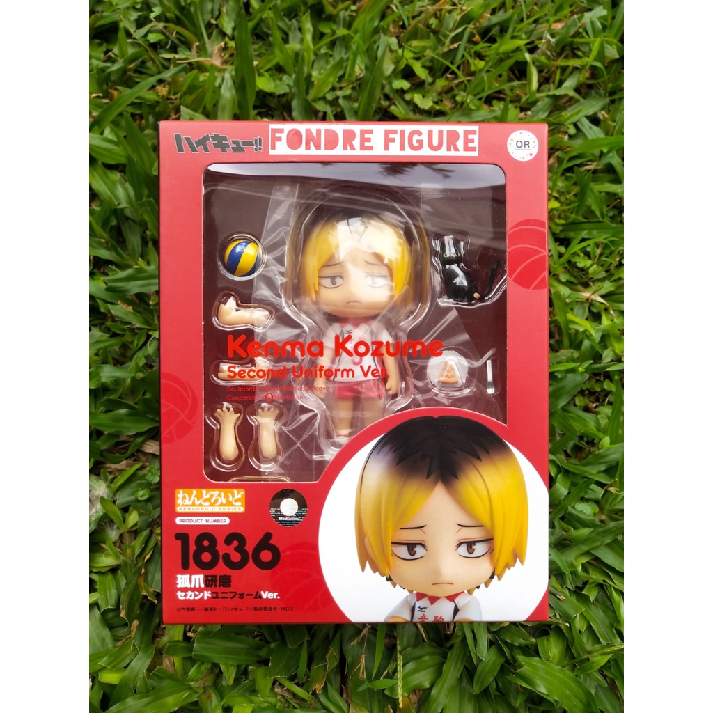 ORIGINAL NENDOROID KENMA KOZUME SECOND UNIFORM VER 1836 HAIKYU HAIKYU VOLLEYBALL CLUB FIGURE ORI