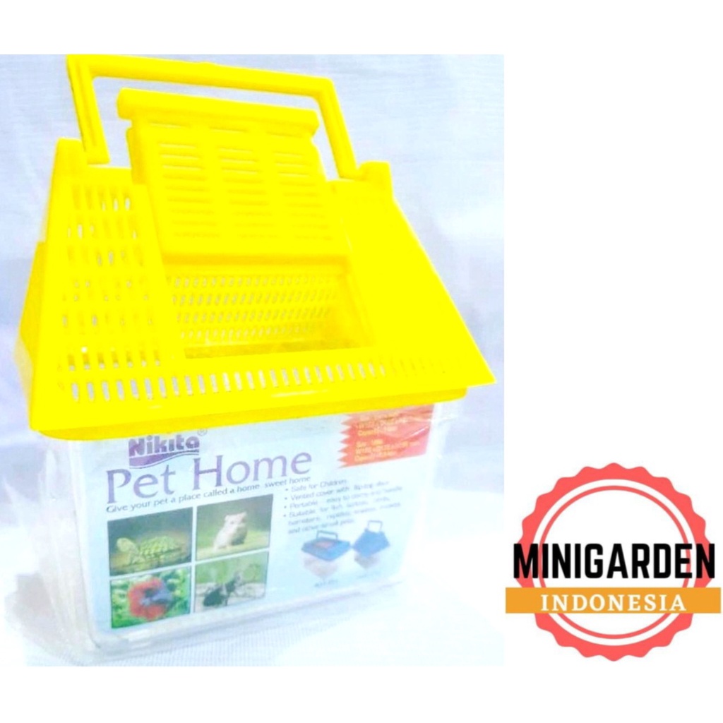 PET HOME AQUARIUM MINI TOPLES CUPANG RUMAH KURA KURA REPTIL NIKITA