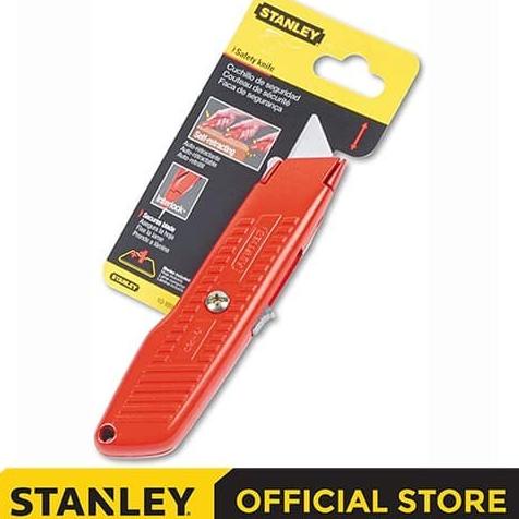 

Stanley Utility Knife Cutter Safety Lock / Pisau Cutter 6inch 10-189C