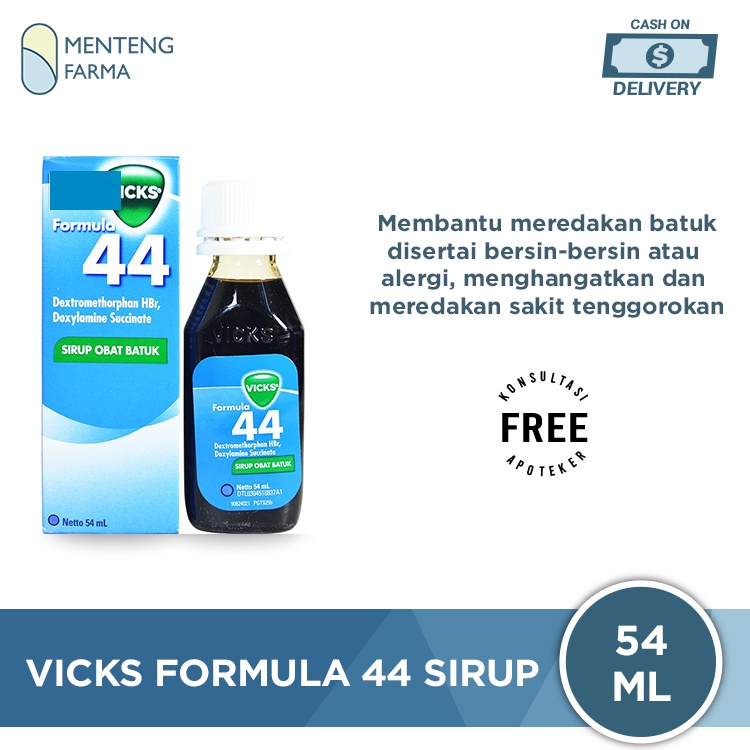 Jual Vicks Formula 44 Sirup Obat Batuk 54 Ml Shopee Indonesia