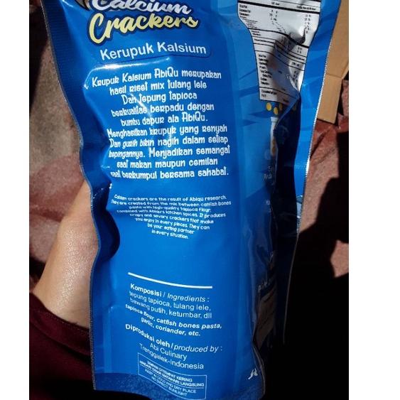 

[MW644] KERUPUK MPASI KERUPUK KALSIUM TULANG LELE ABIQU 33 GRAM [lu -572]