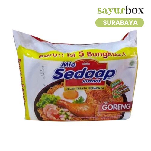 

TERBARU Sedaap Mie Goreng 5 bungkus x 90 gram (Sayurbox) - SURABAYA