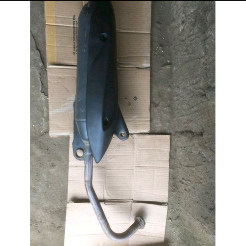 kenalpot standar Mio sporty Mio smile Fino karbu original copotan