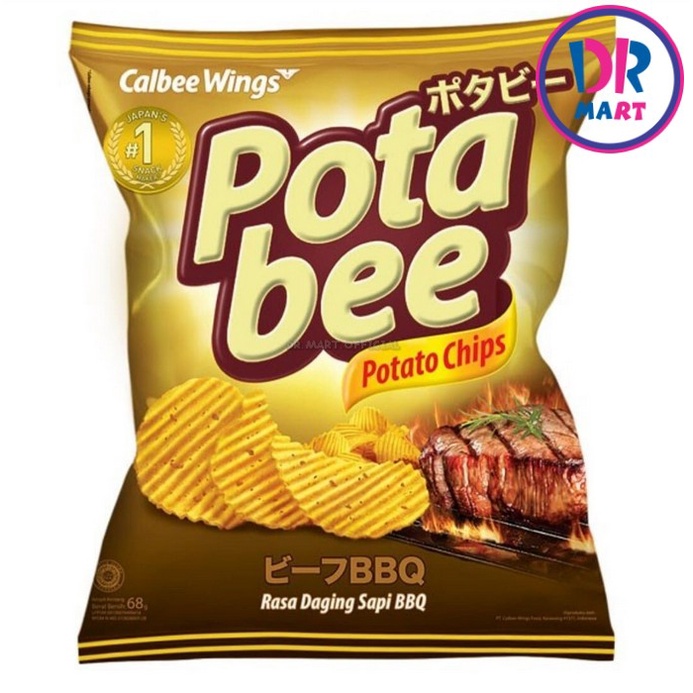 

Potabee Daging Sapi - Beef BBQ 35GR