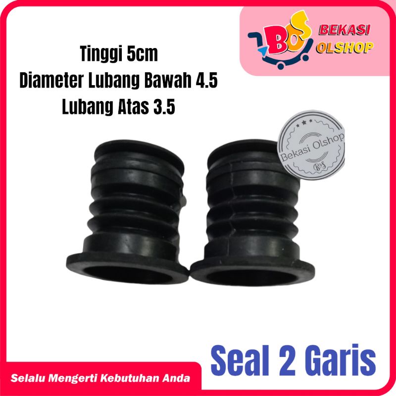 Seal Karet Pembuangan Mesin  Cuci 2 Garis Sharp