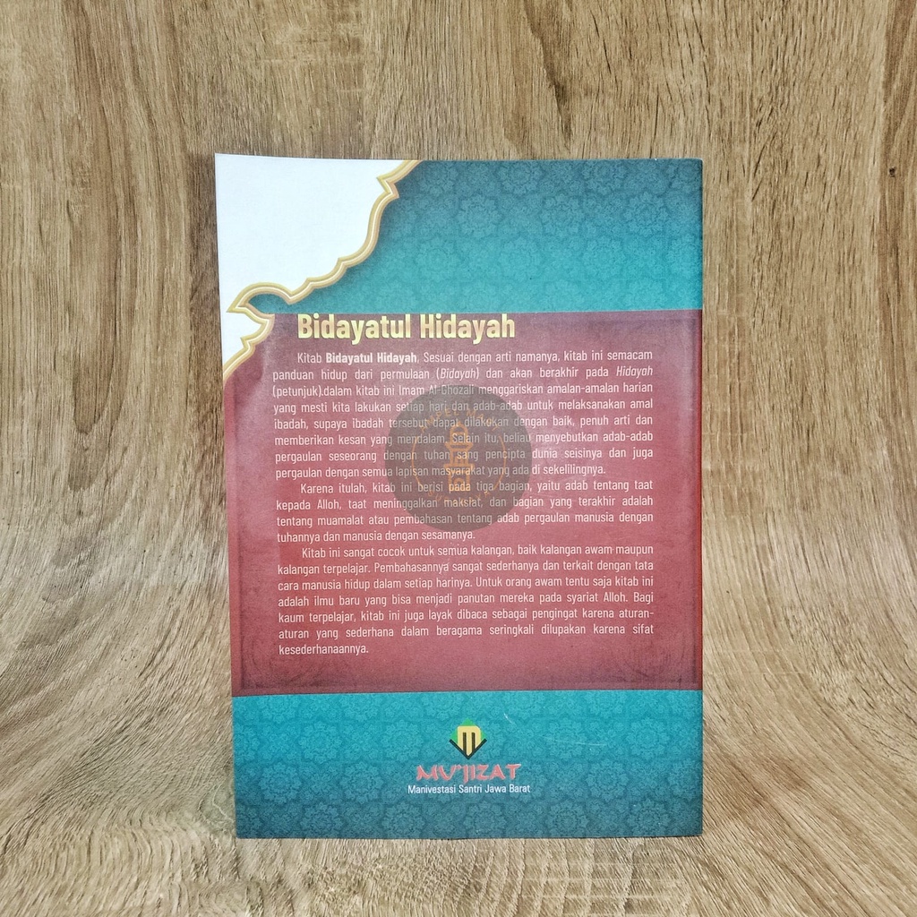 Terjemah Bidayatul Hidayah Lengkap Syarah Maroqil Ubudiyah Imam Al-Ghazali - Mu'jizat