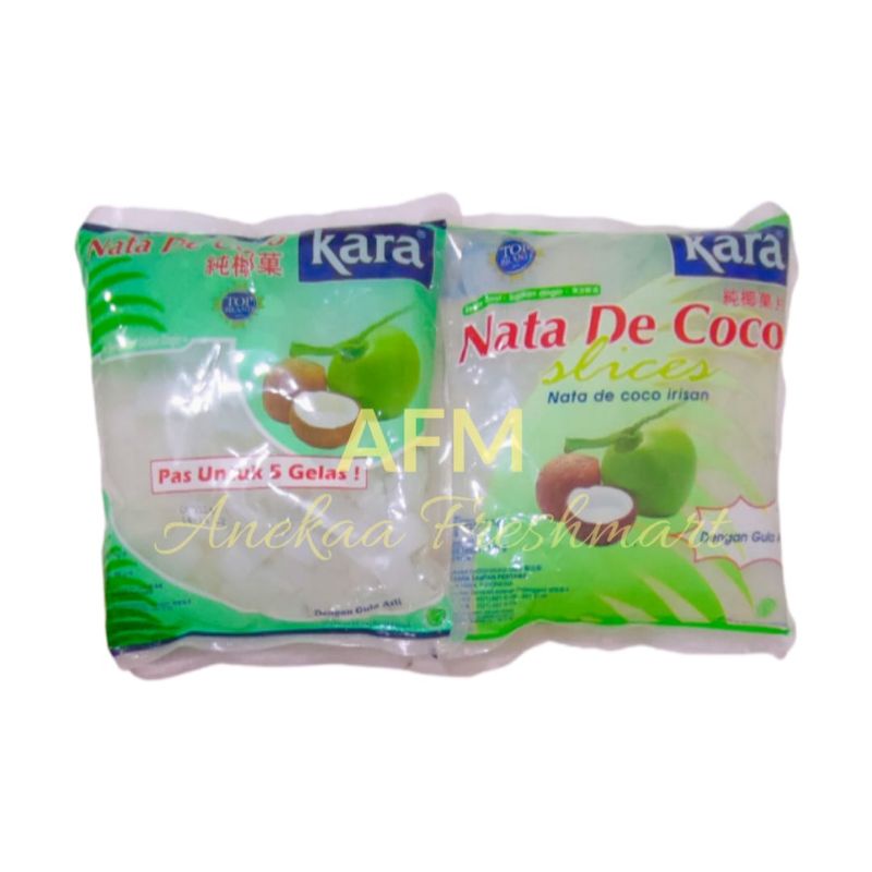 

NATA DE COCO BENTUK SLICE/KOTAK 1KG KARA