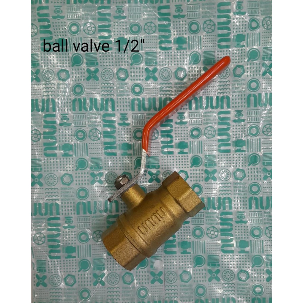 Ball Valve 1/2&quot; Merk UNNU
