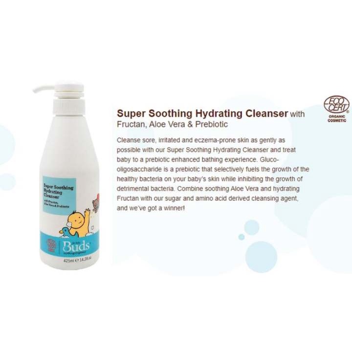 Buds Organics Super Soothing Hydrating Cleanser 425ml